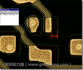 其他零件的防焊層印刷偏移，造成焊墊大小不一的現(xiàn)象。