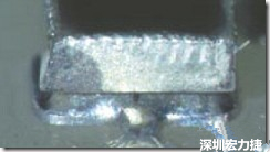 不沾錫，空焊不沾錫