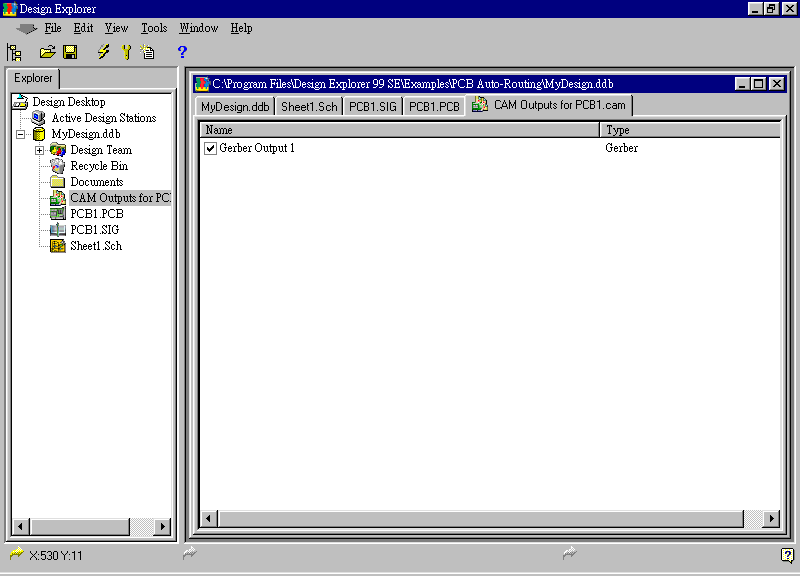 按下 Finish鈕結(jié)束Gerber輸出文件全部設(shè)置工作。