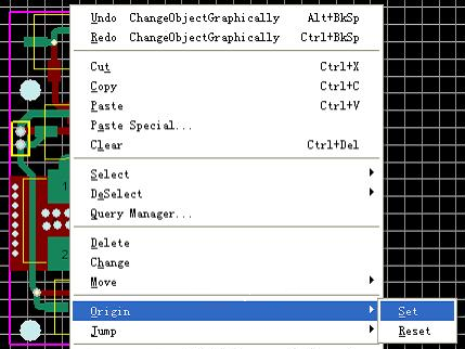 依次按“E、O、S”將原點(diǎn)設(shè)置到圖形的左下角